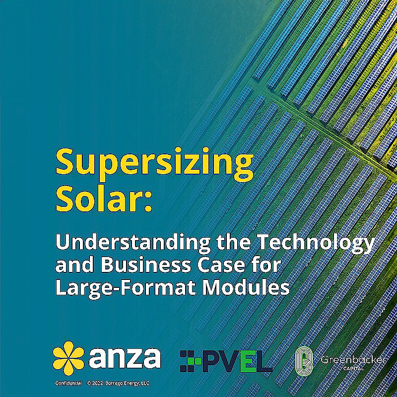 Supersizing Solar: A Close Look at the Technology and Business Case for Large-Format Modules