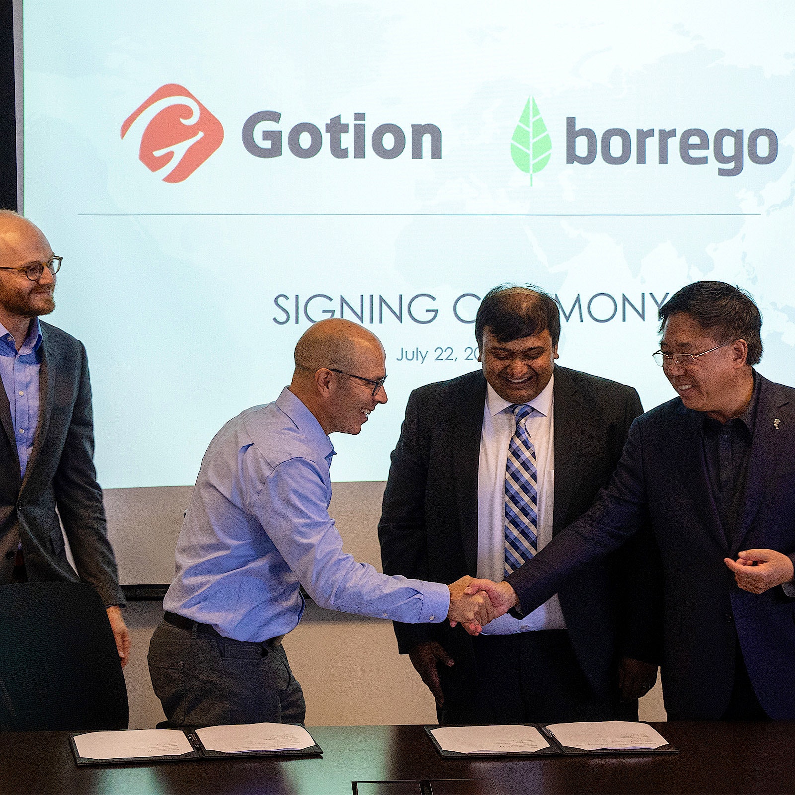 Borrego Signs Agreement with Gotion High-Tech to Supply Energy Storage Equipment for Utility-Scale Projects￼